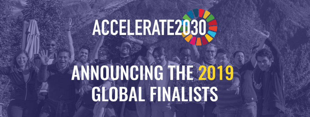 Caracas, September 18, 2019 - Venezuelan undertaking AgroCognitive was selected among ten others international finalists of Accelerate2030 - a hight impact global acceleration program focused in companies whose line of work falls
within the United Nations Sustainable Development Goals (SDG's) - after a total of 150 participating projects and another round of 70 finalist from 16 countries around the world.
