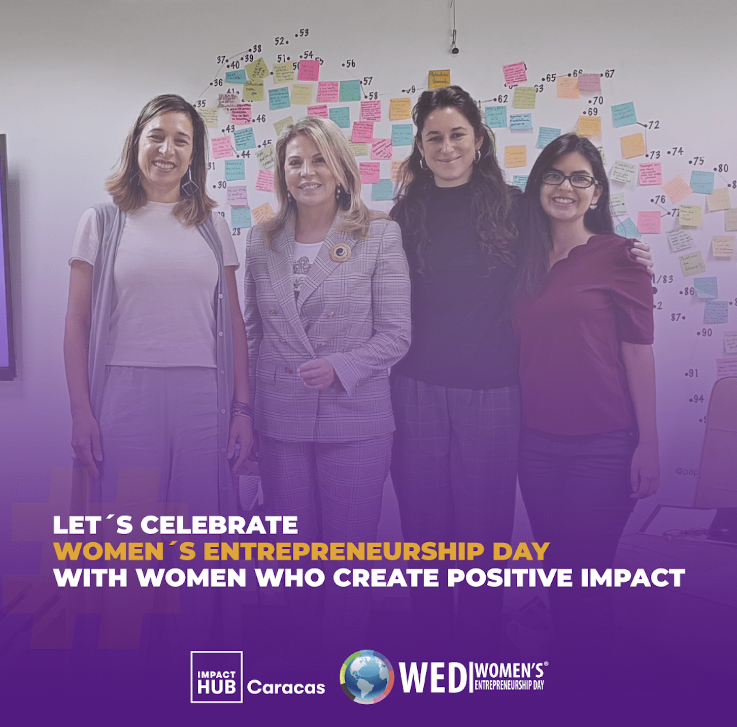 Let´s celebrate Women´s Entrepreneurship Day with women who create positive impact.